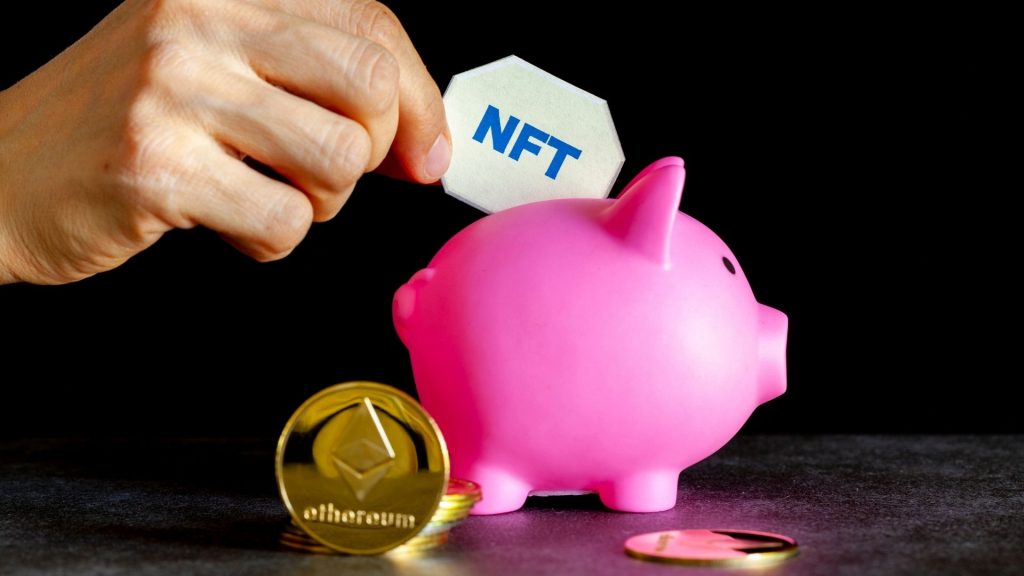 NFT influencer piggy bank